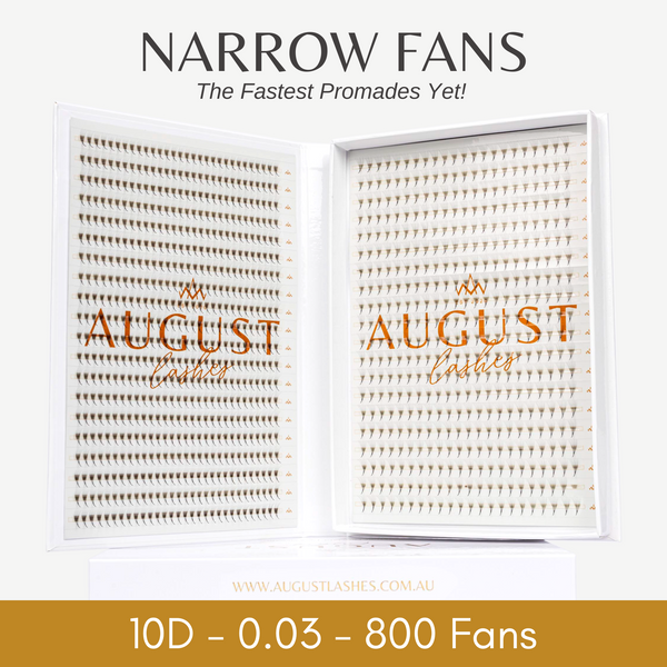 10D 0.03 Narrow Promade Fans - 800 Fans