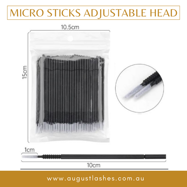 Micro Sticks (longer, adjustable heads)