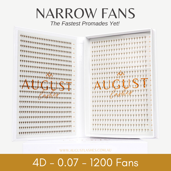 4D 0.07 Narrow Promade Fans - 1200 Fans