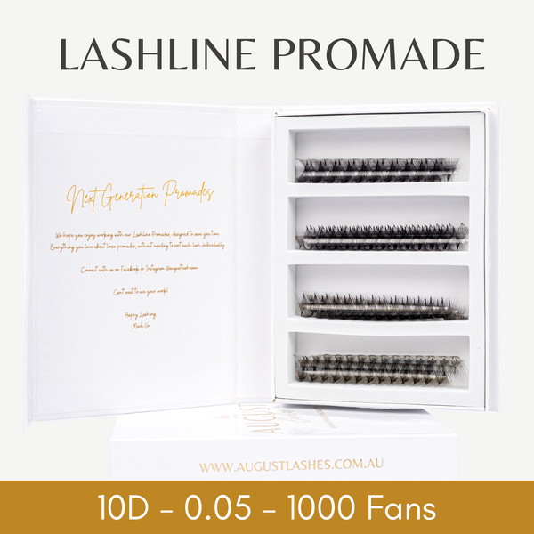 10D 0.05 Promade Fans - Lashline - 1000 Fans