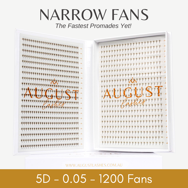 5D 0.05 Narrow Promade Fans - 1200 Fans