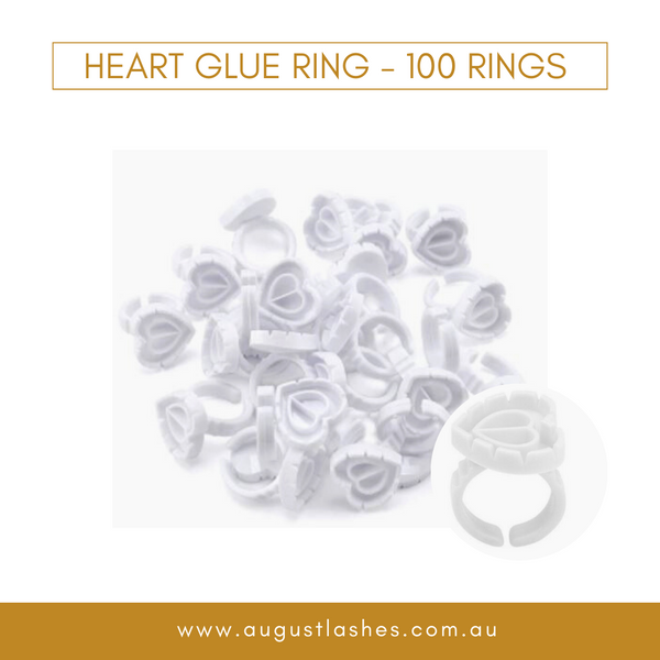 Heart Glue Rings