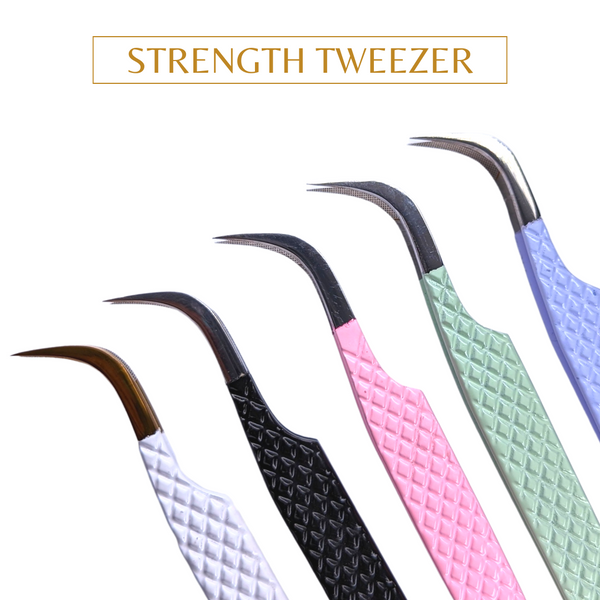 STRENGTH Strong 90° Curved Tweezer