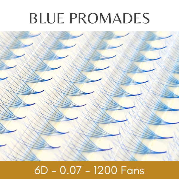 6D 0.07 BLUE Promade Fans - Megabox - 1200 Fans